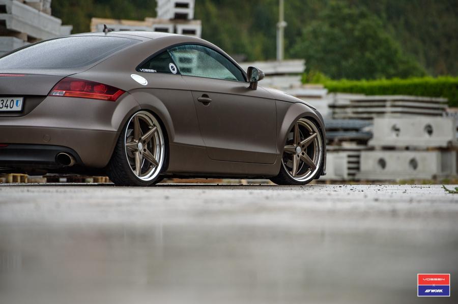  Audi TT Coupe on Vossen Wheels (VWS-3) 2016 года  (фото 2 из 25)